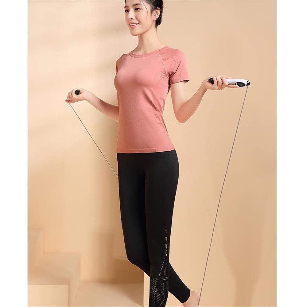 Amazon | 便利な電子縄跳びロープ 調節可能なスキッピングロープ